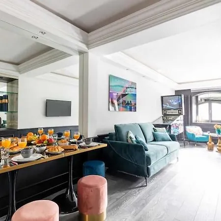 Apartmán Modern - 1br 4p - Plaine-monceau *